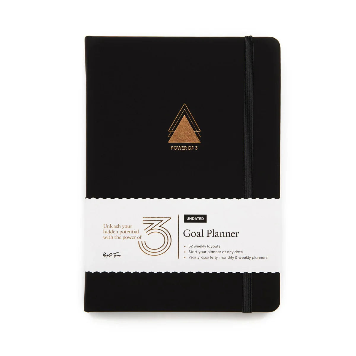 Yop & Tom Power of 3 Undated Goal Planner