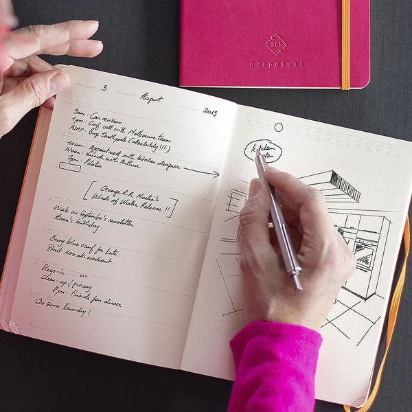 Rhodia Rhodiarama Perpetual Planner A5