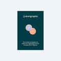 Storigraphic Lovehearts Wooden Pin Badge
