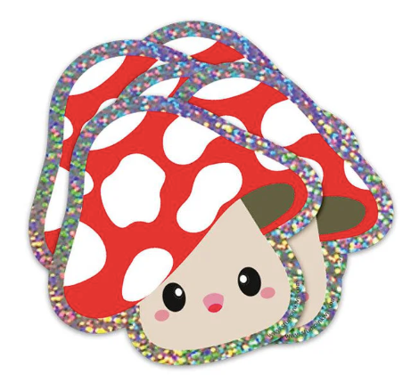 Studio Inktvis Red Mushroom Sticker