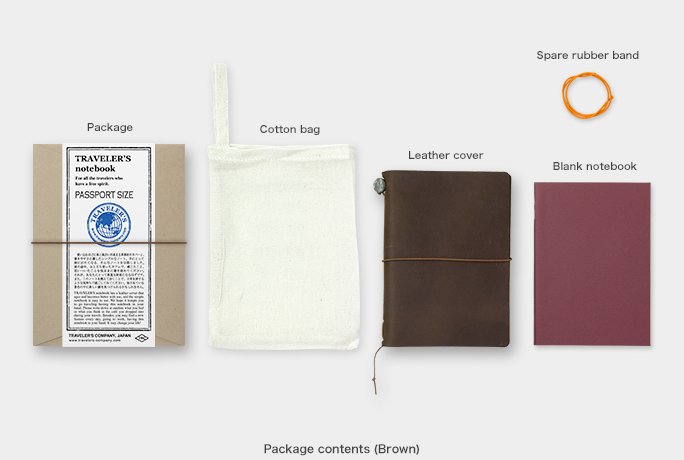 Traveler's Company Passport Size Notebook