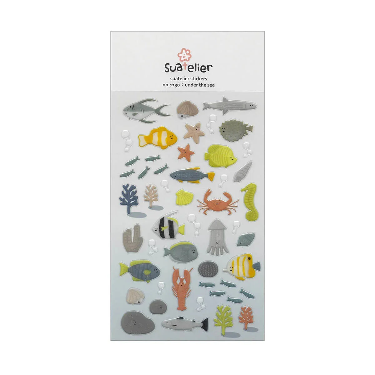 Suatelier Daily Deco Stickers Under The Sea (1130)