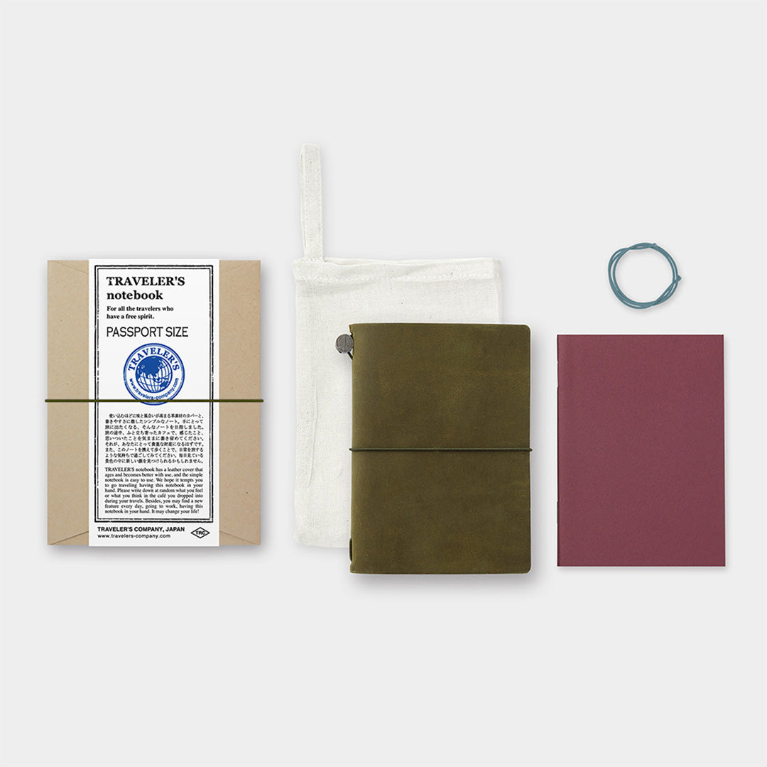 Traveler's Company Passport Size Notebook