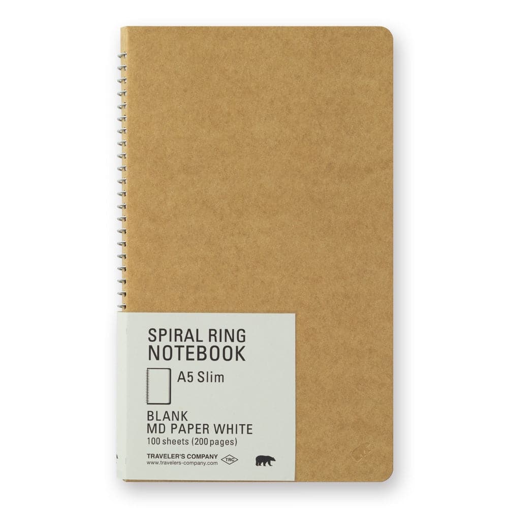 Traveler's Company Spiral Ring Notebook