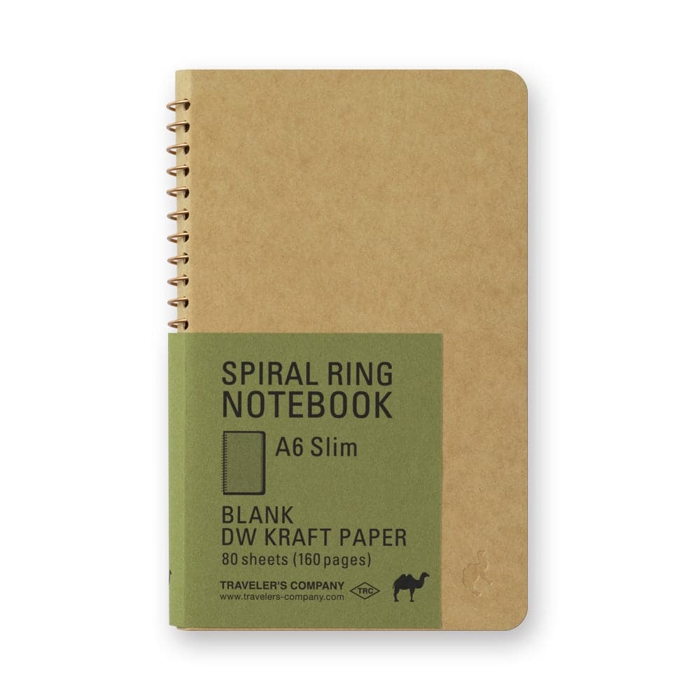 Traveler's Company Spiral Ring Notebook