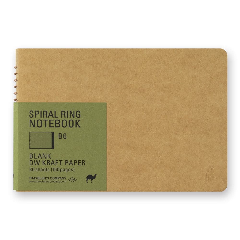 Traveler's Company Spiral Ring Notebook