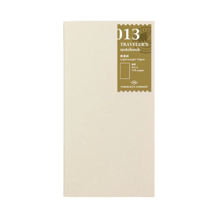 Traveler's Company Standard Size Notebook Refill