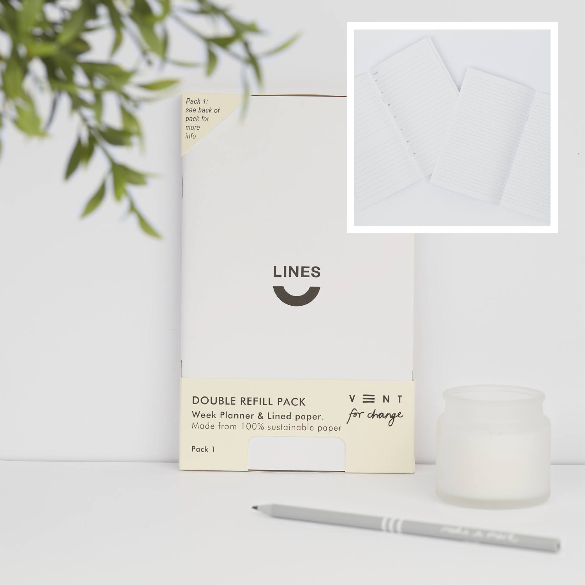 VENT For Change Weekly Planner Refill Double Pack