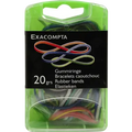 Exacompta Box Rubber Bands - Assorted Colours