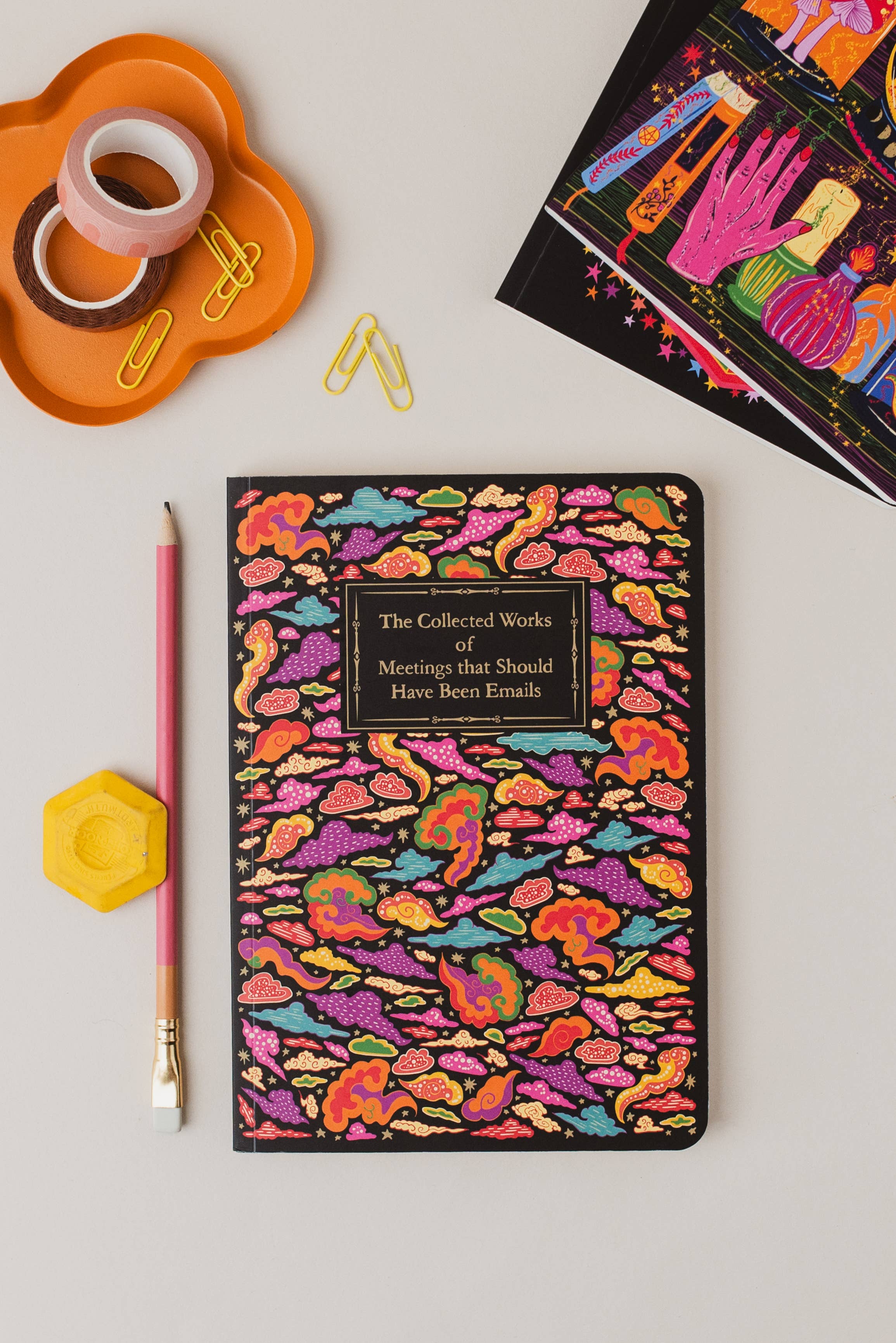 Cath Tate A5 Notebook - The Collected Works of Meetings that Should Have Been Emails