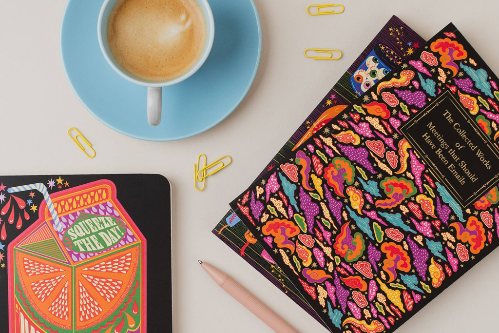 Cath Tate A5 Notebook - The Collected Works of Meetings that Should Have Been Emails
