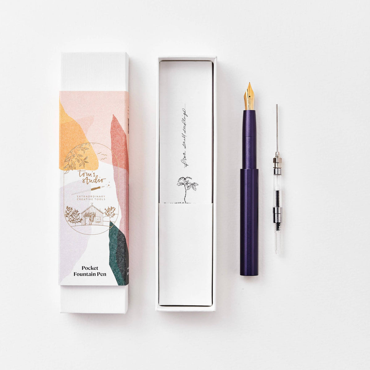Tom's Studio The Studio Pocket Fountain Pen 2.0