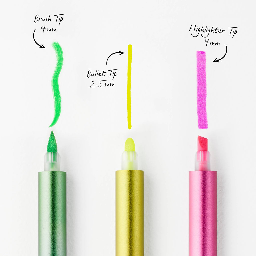 Tom's Studio Ori - Highlighter Set (3 Pens)