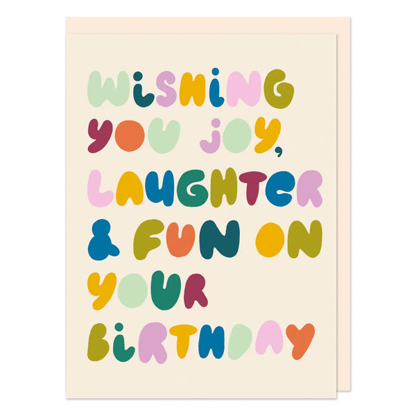Raspberry Blossom - Wishing You Joy, Laughter & Fun On Your Birthday