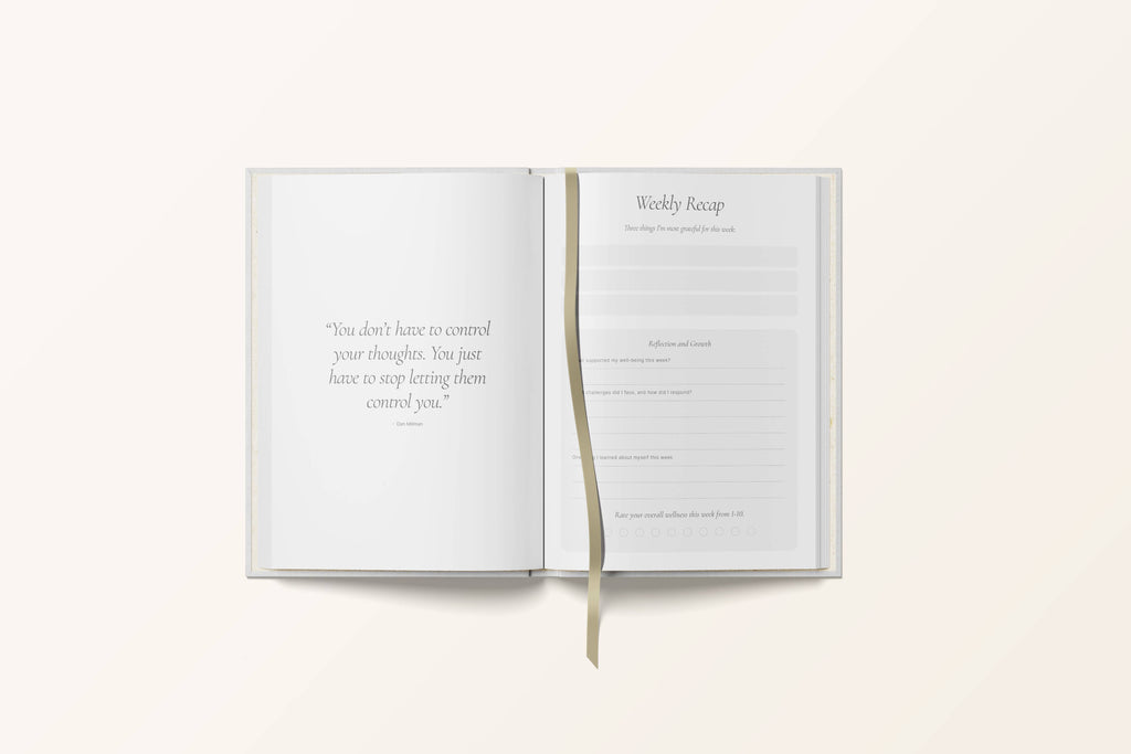 Yop & Tom Undated Wellness Journal - Body, Mind, Soul