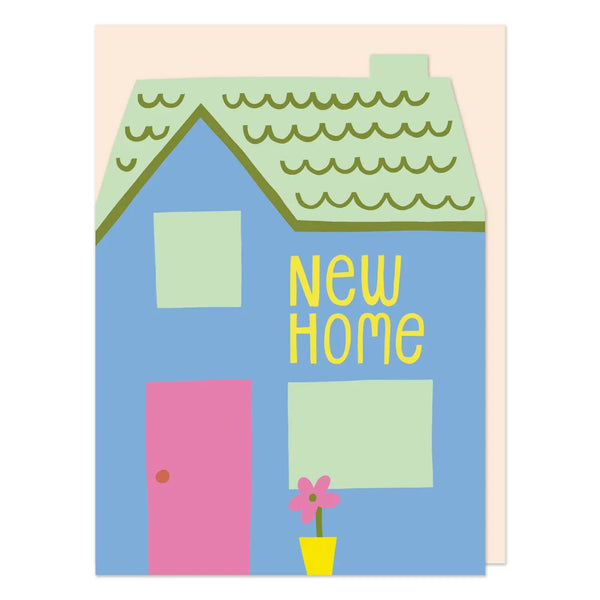 Raspberry Blossom - New Home Die-Cut House