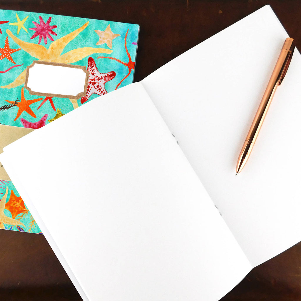 Bison Bindery A5 Recycled Blank Notebook