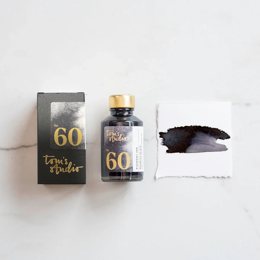 Tom's Studio Fountain Pen Ink - 60 Pigment Black