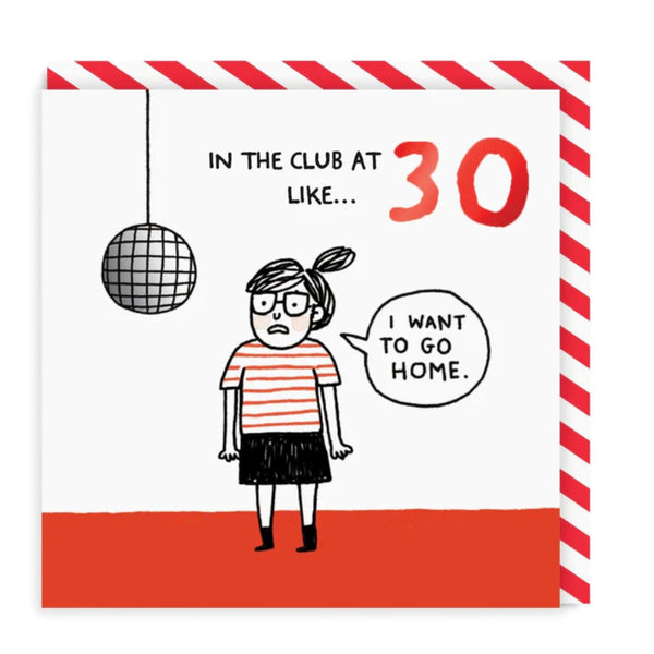 Ohh Deer - 30 In The Club Card