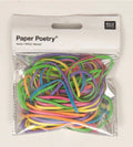 Paper Poetry Neon Rubber Bands