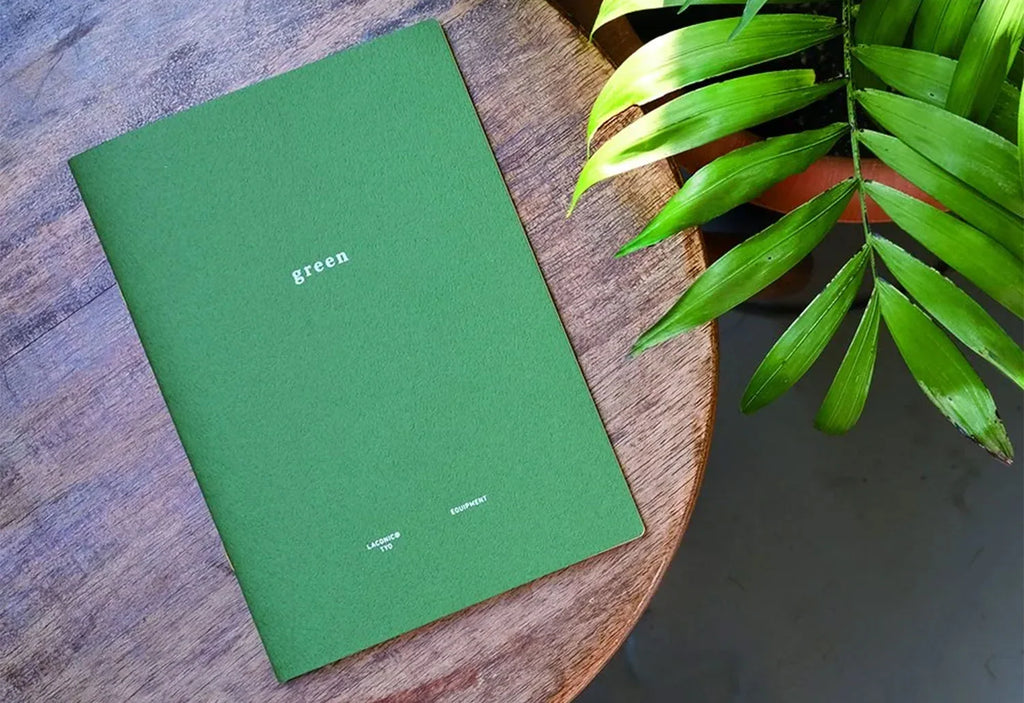 Laconic B6 Style Notebook - Green