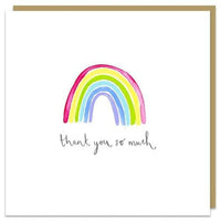 Louise Mulgrew - Thank You Rainbow Thank You Card