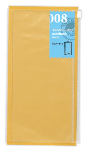 Traveler's Company Standard Size Zipper Pocket Case Notebook Refill 008
