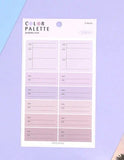 Paperian Colour Palette Stickers - Memo