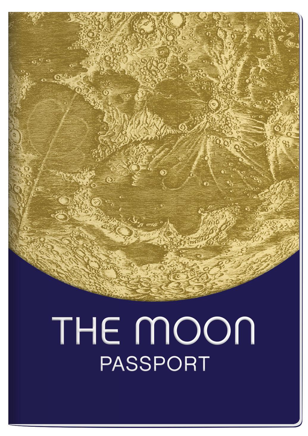 The Unemployed Philosophers Guild Passport to the Moon Notebook