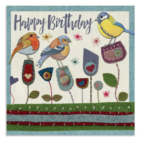 Emma Ball Stitched Birdies Birthday