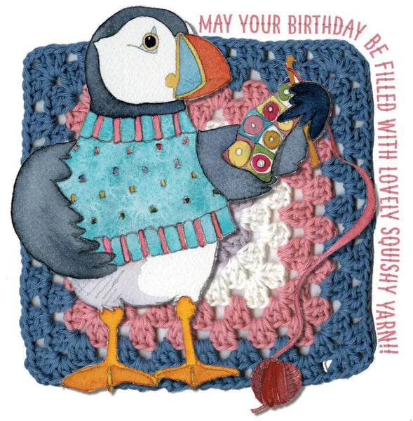 Emma Ball Yarn Birthday Woolly Puffin