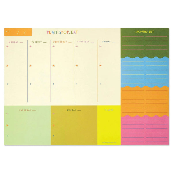 Raspberry Blossom - Plan. Shop. Eat Planner