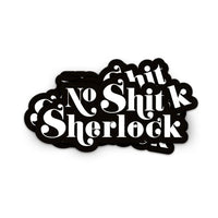 Studio Inktvis No Shit Sherlock Sticker