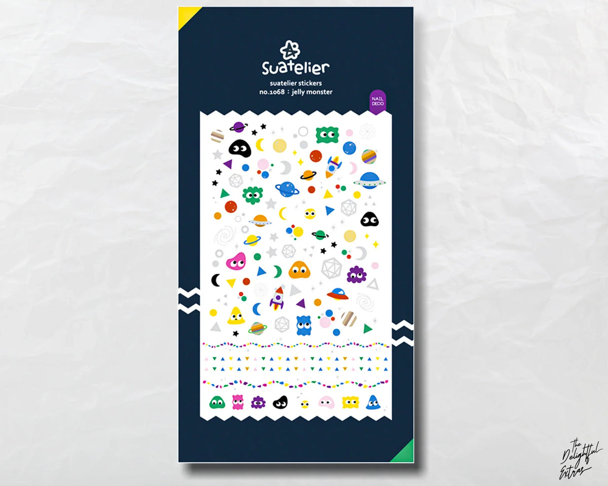 Suatelier Daily Deco Stickers Jelly Monster (1068)