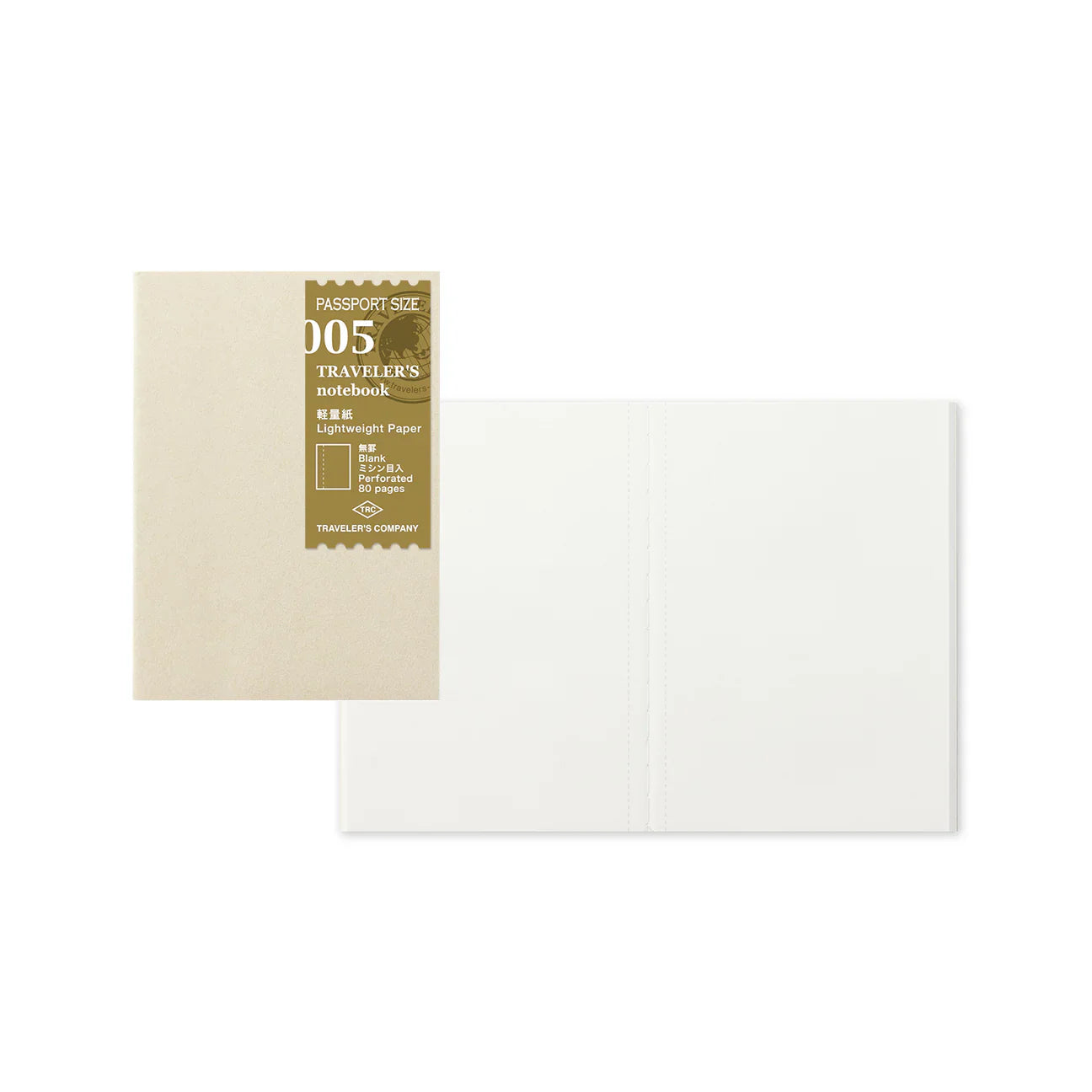 Traveler's Company Passport Size Notebook Refill