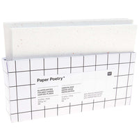 Paper Poetry - B6 Blank Card Set - Off White Recycled Paper