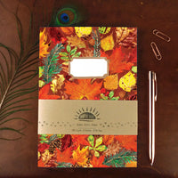 Also The Bison Graphic Print Blank A5 Notebooks