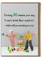 Bold and Bright Turning 30 Means