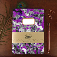 Also The Bison Graphic Print Blank A5 Notebooks