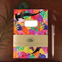 Also The Bison Graphic Print Blank A5 Notebooks