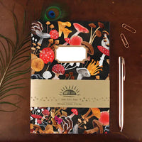 Also The Bison Graphic Print Blank A5 Notebooks