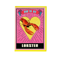Fawn & Thistle - Matchbox Rock Lobster Greeting Card