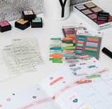 Paper Poetry - Bullet Diary Stickers - Months