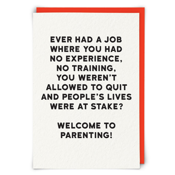 Redback Card - A Job