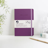 Vent for Change - Recycled Leather Pocket Journal A6