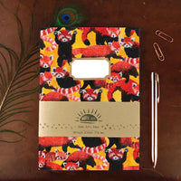 Also The Bison Graphic Print Blank A5 Notebooks